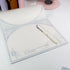 Horizontal Bellflower B5 notepad open with a pen placed on the page - Miouva