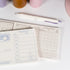 Close-up of Lilith’s Stamp Memo Pad highlighting perforated tear lines and hand-drawn artwork details - Miouva
