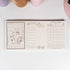Lilith’s Stamp Memo Pad variant featuring hand-drawn bear illustration and warm neutral tones - Miouva