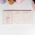Lilith’s Stamp Memo Pad variant with classic candlestick illustration and vintage-inspired colour palette - Miouva