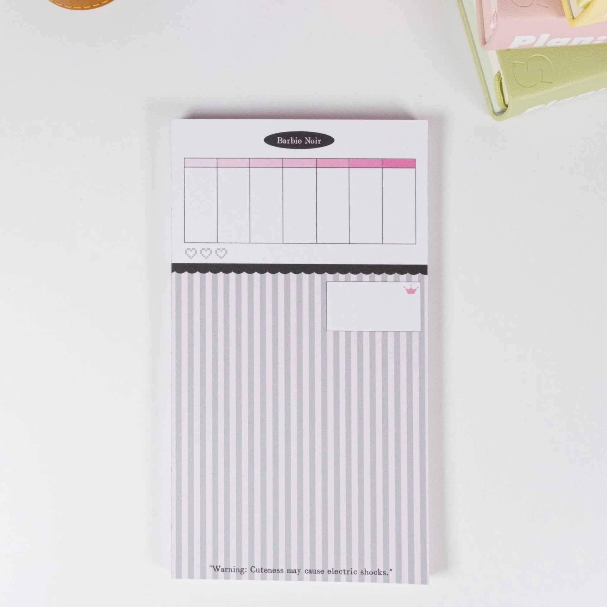 Exclusive Pink & Ink Planner Refills weekly layout for calm, organised schedule planning and overview - Miouva