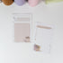 Pocket Coffee Notepad variant featuring coffee bean illustration in warm neutral shades and minimal style - Miouva