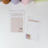 Pocket Coffee Notepad variant featuring coffee bean illustration in warm neutral shades and minimal style - Miouva