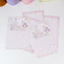 Pocket Pink Primrose Notepad variant with hand-drawn mushroom garden design in warm earthy tones - Miouva