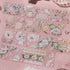 Soft Weave PET Tape with floral lace holographic design by Shine Studio - Miouva