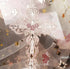 Cross motif detail from Inseason Studio’s Starlit Curtain PET Tape with holographic shimmer and rose accents - Miouva