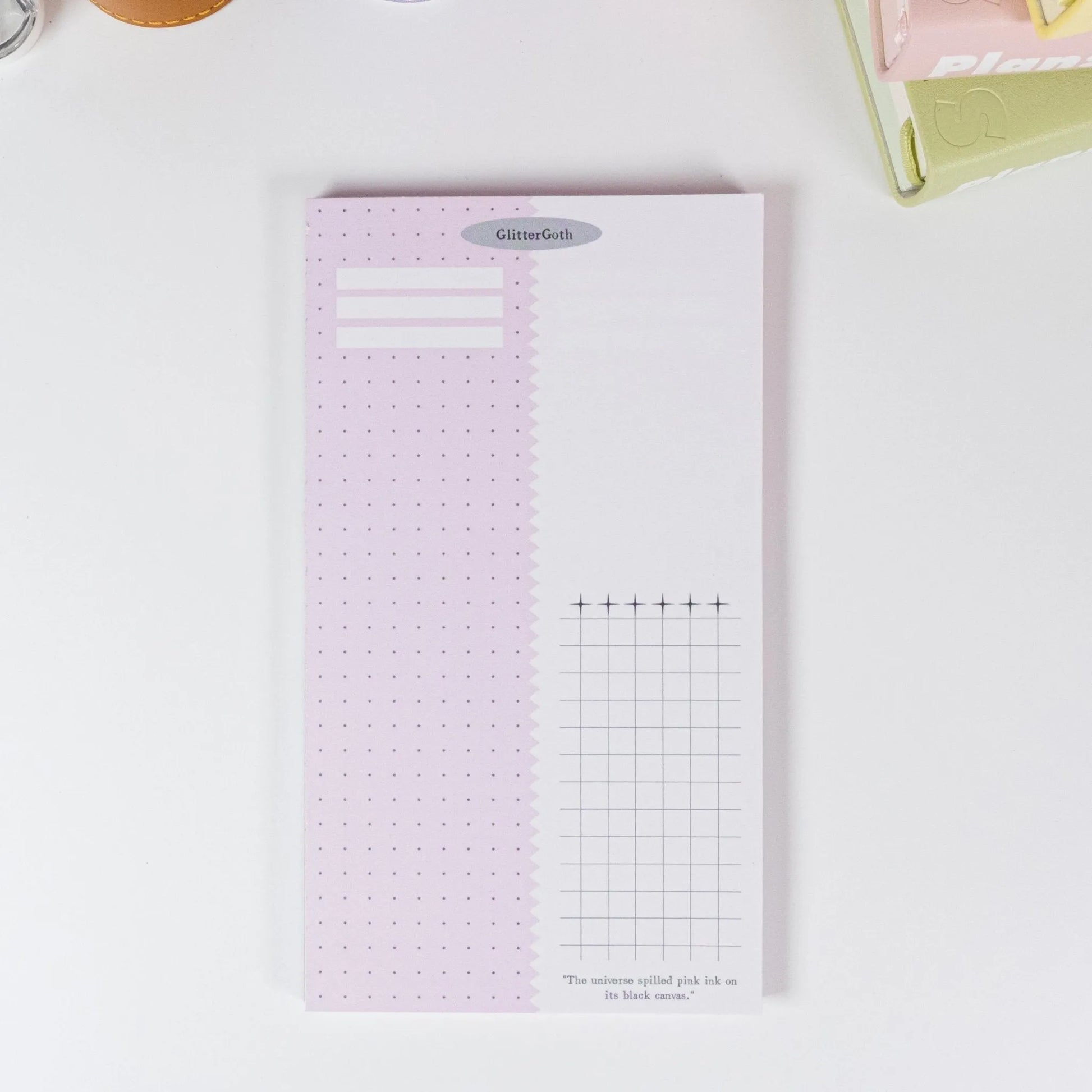 Exclusive Pink & Ink Planner Refills schedule layout for structured routines, work, and study organisation - Miouva