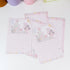 Pocket Pink Primrose Notepad variant with hand-drawn mushroom garden design in warm earthy tones - Miouva