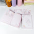 Pocket Pink Primrose Planner Refills and Notepad with exclusive hand-drawn floral design in soft pink tones - Miouva